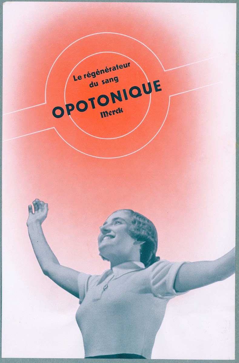 Opotonique Merck 1910 1950