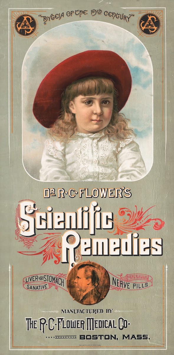 Dr RC Flowers scientific remedies 1887