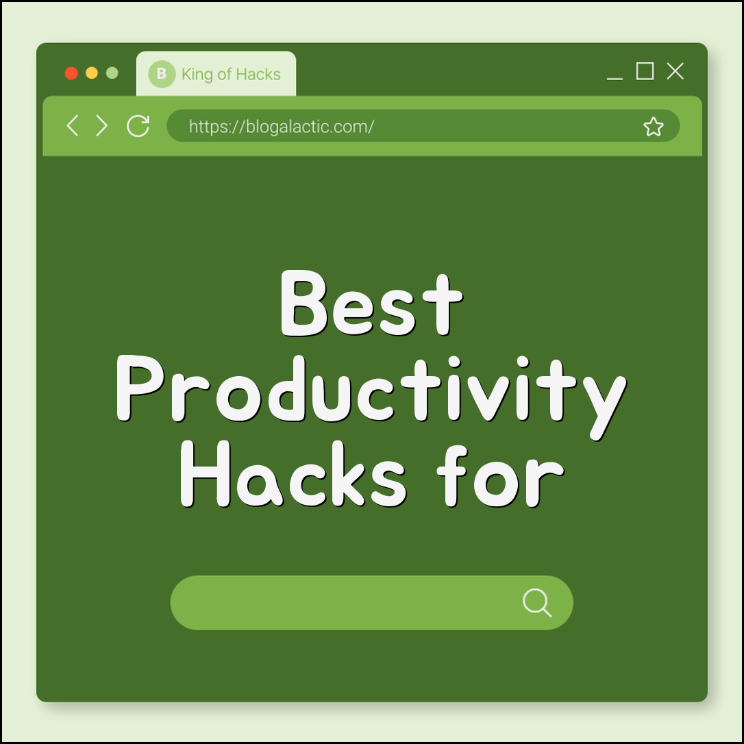 Best productivity hacks for 2025 (time, focus, organization)