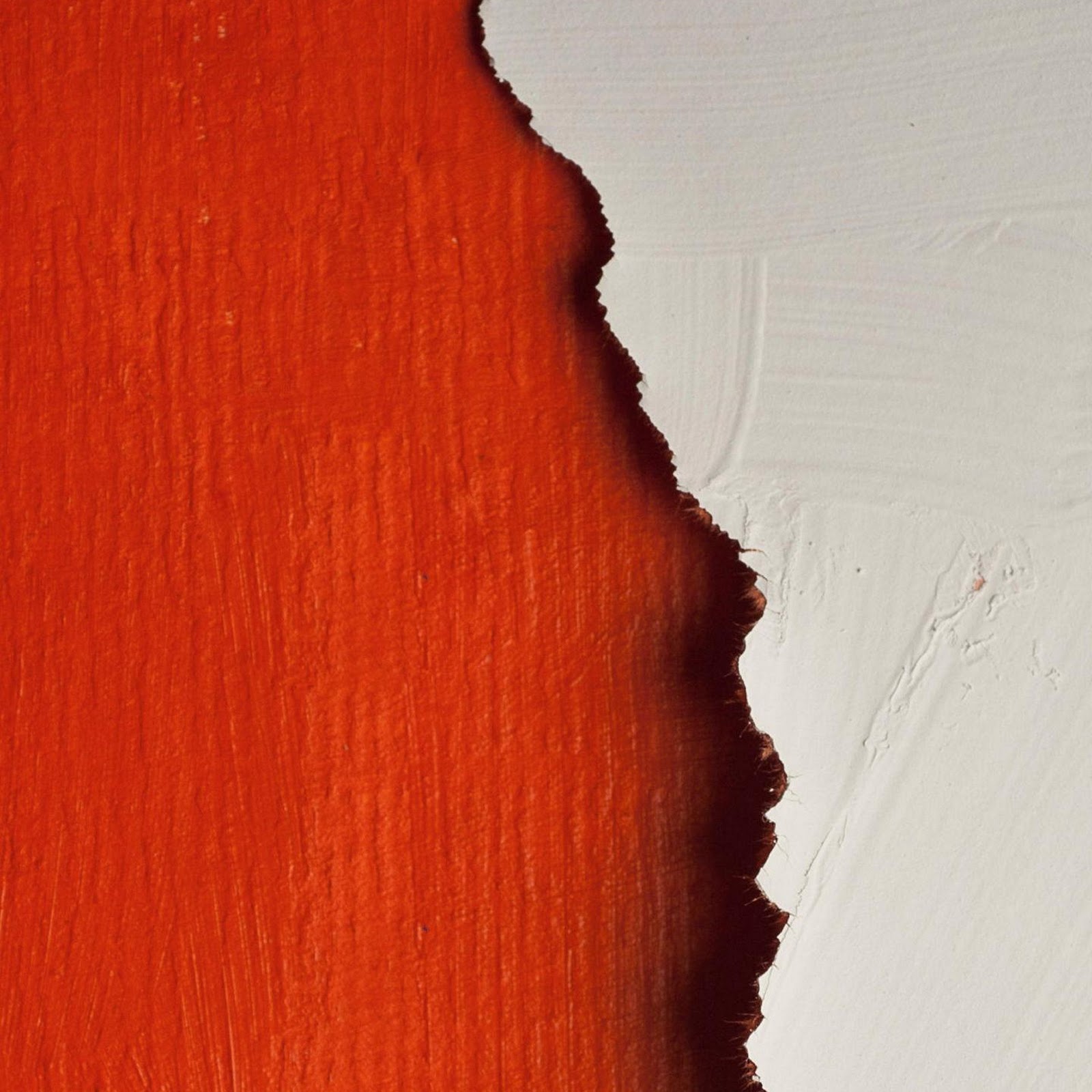 Download Burnt Red Paper Edge 2K iPhone