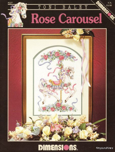 DIM00227 Rose Carousel