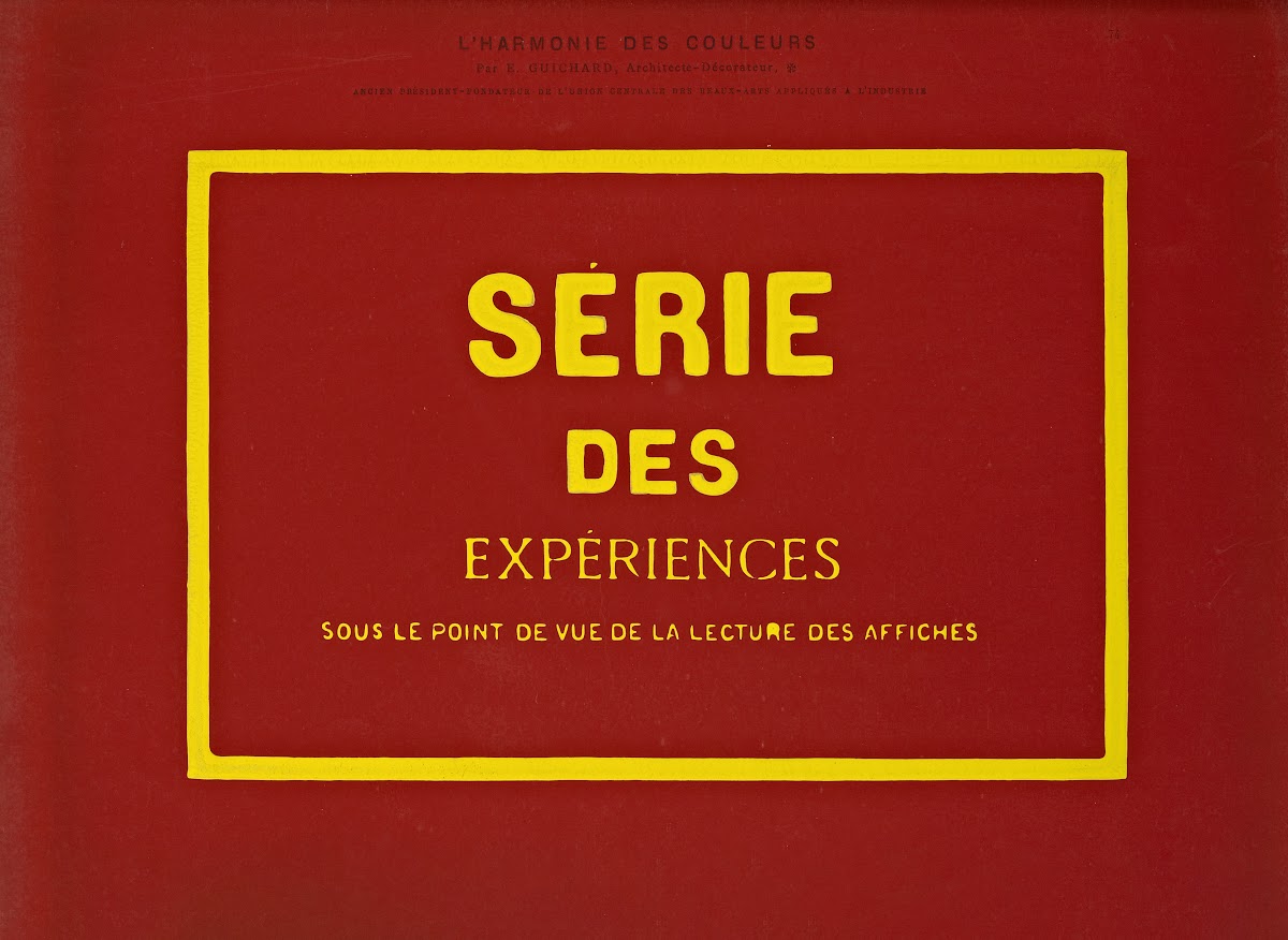 Lharmonie des couleurs  Pl141 1880
