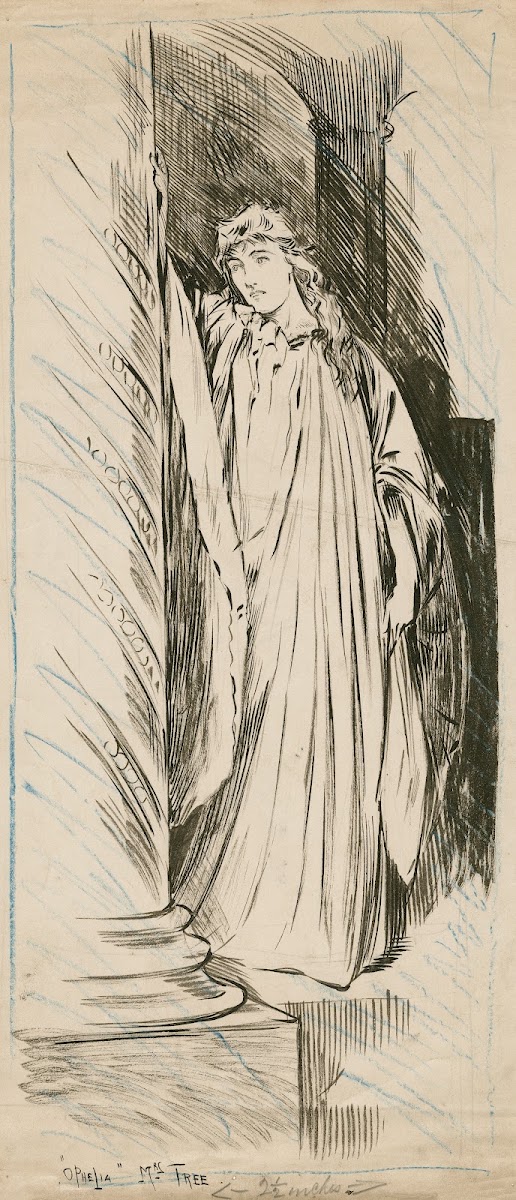 Hamlet Mrs Tree as Ophelia