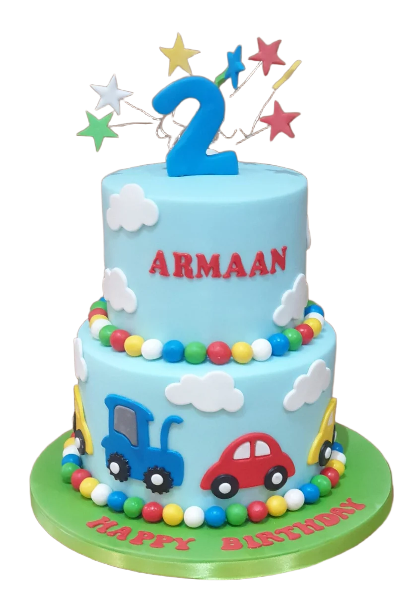 Car Themed Birthday Cake CB-NC358