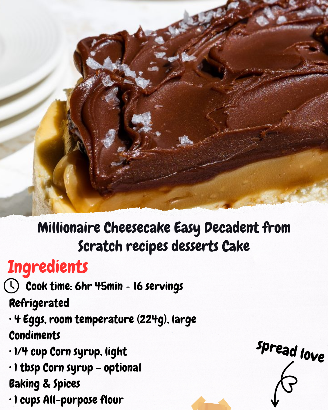 Millionaire Cheesecake Easy Decadent from Scratch recipes desserts Cake