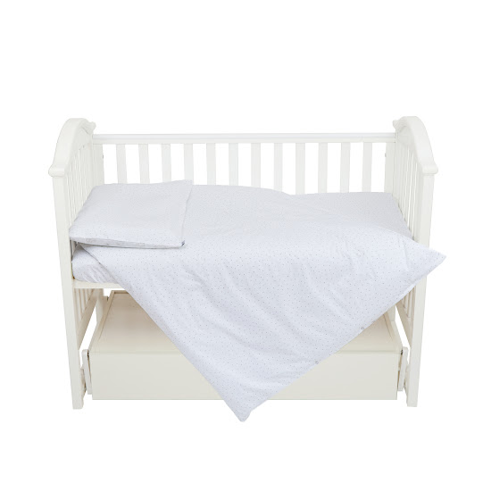 Детское сменное постельное белье 4 эл Twins Zoo Rabbits бежевый