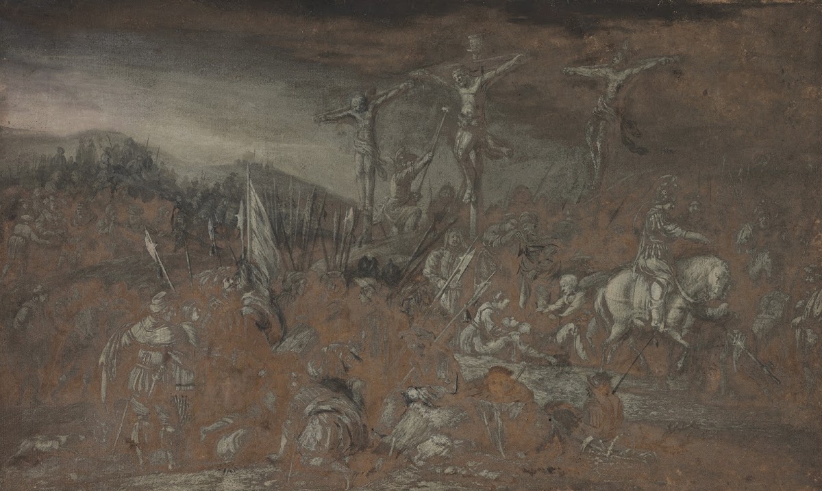 The Crucifixion last half 1600s