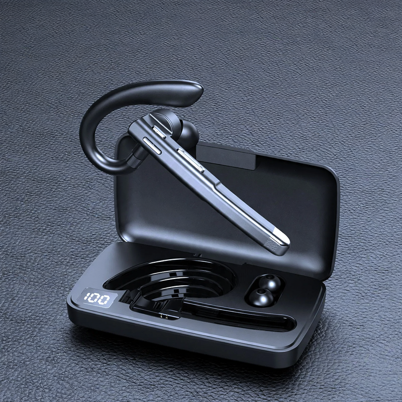 Ear headphone with voice control and NFC