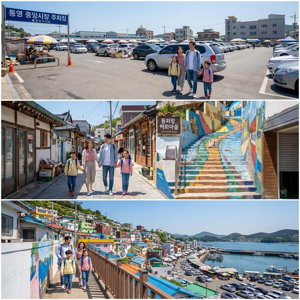 주차 전쟁 끝! 동피랑 마을 주차 명당 & 대중교통 꿀팁