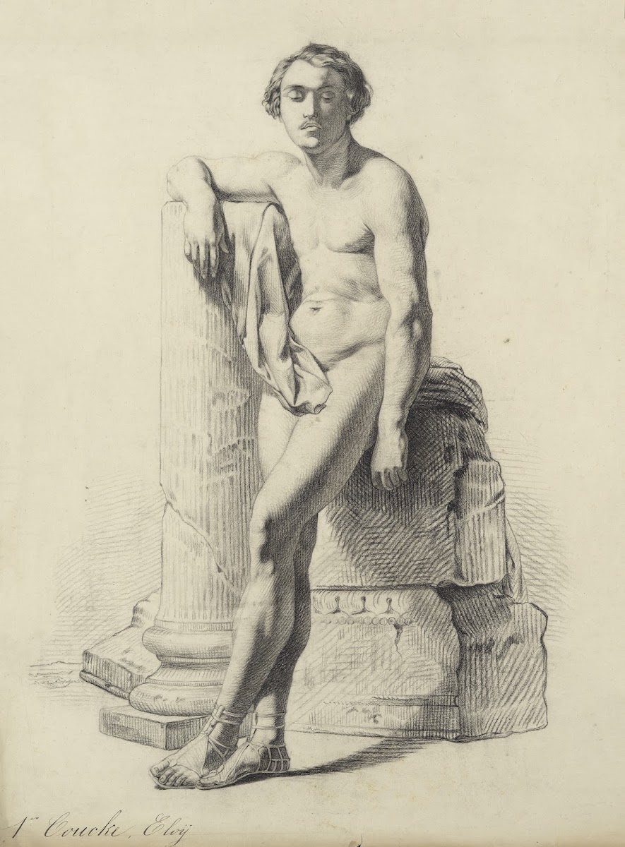 Standing Male Nude 1875