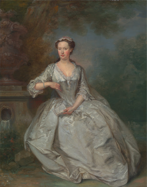 A Lady with a Book ca 1735