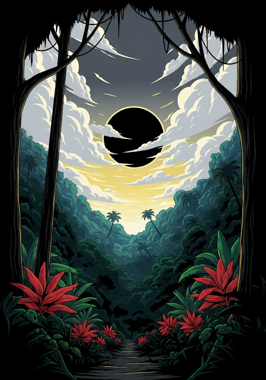 Black Sun Jungle Path