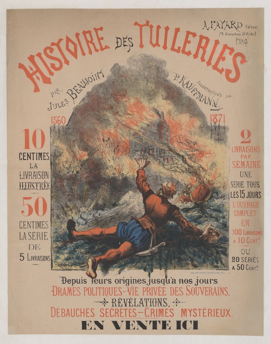 Histoire des Tuileries 1880