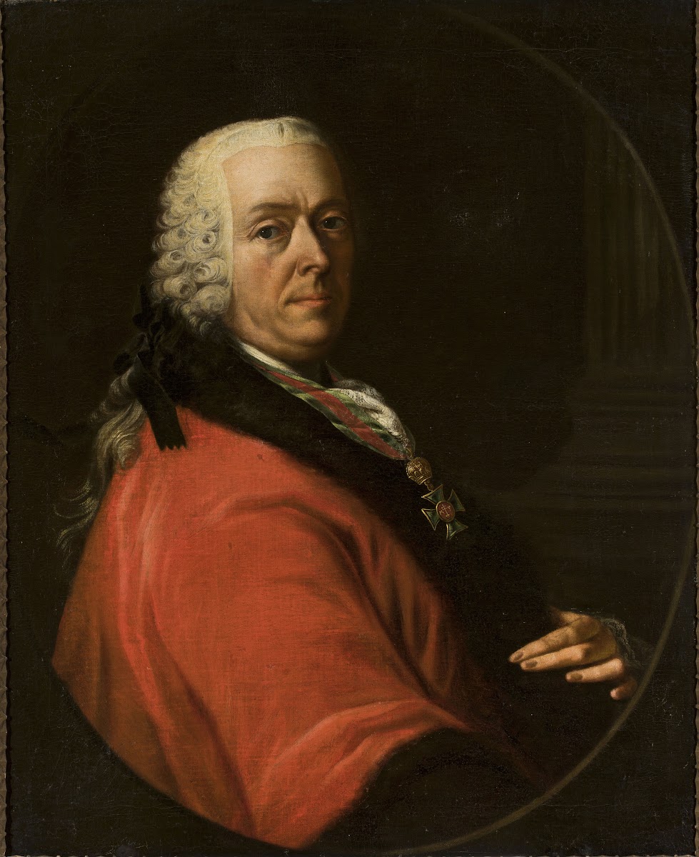Portrait of count Gaspar Paris Anton 1756