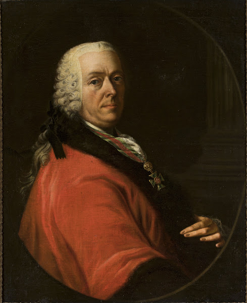 Portrait of count Gaspar Paris Anton 1756