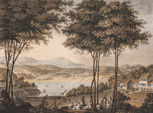 Vue prise près de Hèningslöst 1787  1791