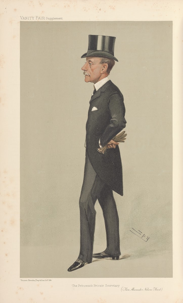 Politicians  The Princesss Private Secretary Hon Alexander Nelson Hood 25 Octobe