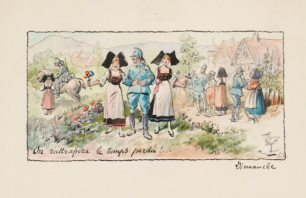 Pochette de la marraine Dimanche