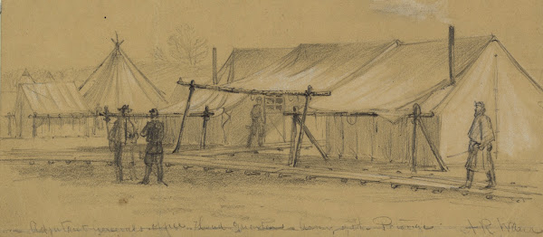 Adjutant Generals office head quarters Army of the Potomac 1863