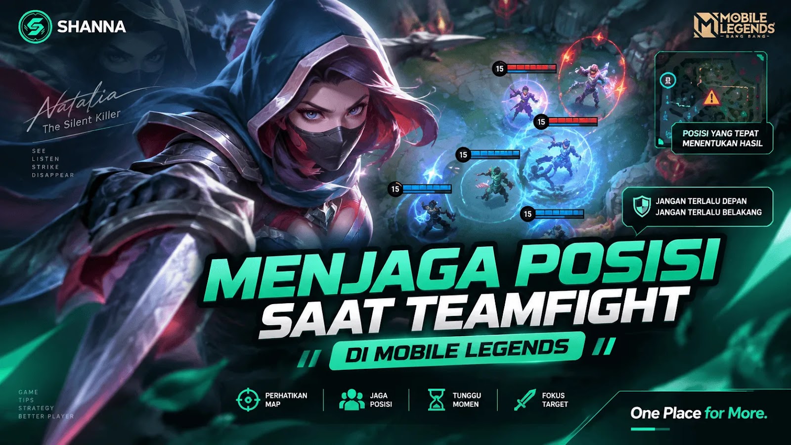 Menjaga Posisi saat Teamfight di Mobile Legends