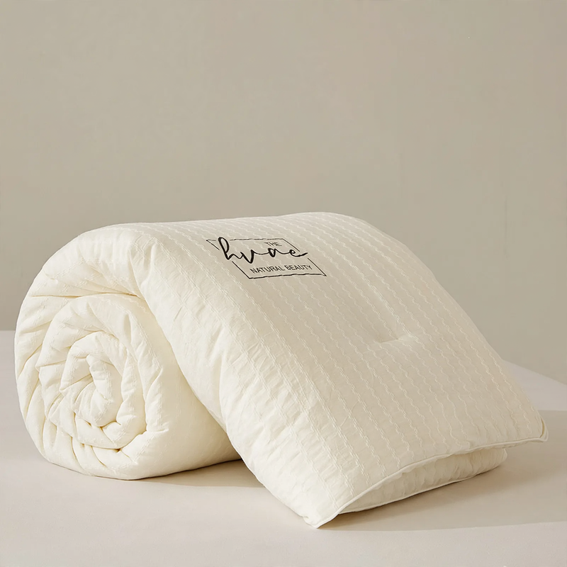 Down comforter with soy fiber filling, 2.3–8.8 kg