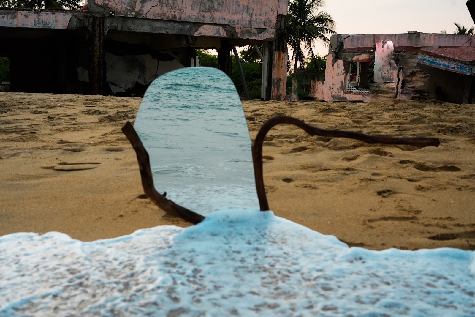 Reflecting Drift, studio view 4
