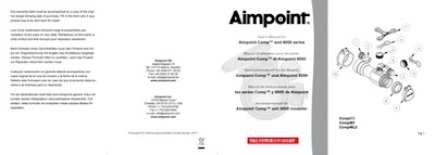 aimpoint micro-9000sc