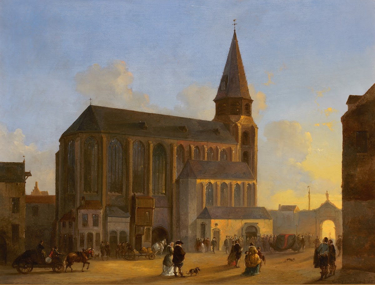 De begrafenis 1851