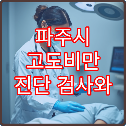 파주시 고도비만 진단 검사와 의료 다이어트 치료 병원