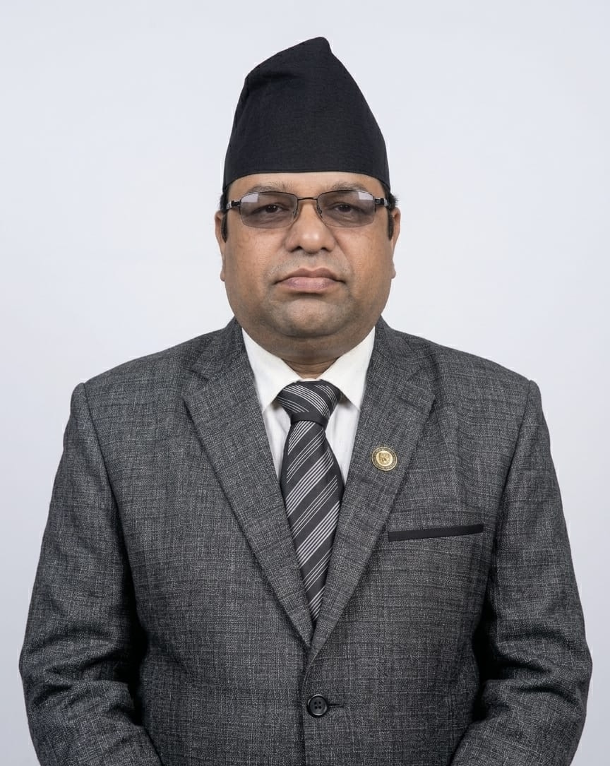 Chairperson Adv. Dr. Haredra Ray Yadav of PHCF Nepal