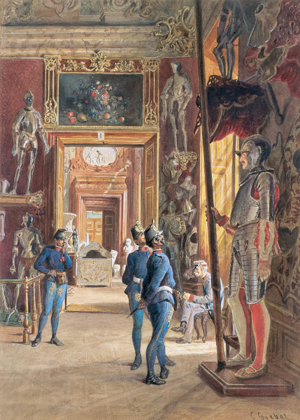 Eingang in die I Rüstkammer 1875