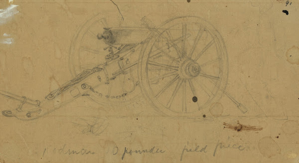 Rodman 10 pounder field piece 1860 1865