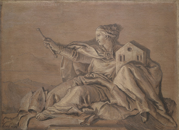 Allegorical Figure Representing Europe
