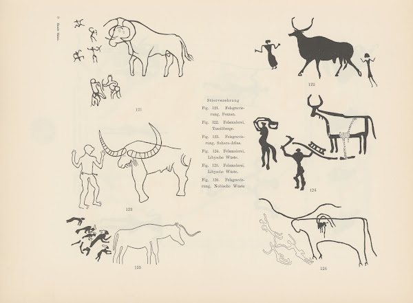 Ekade Ektab die Felsbilder Fezzans Pl10 1937