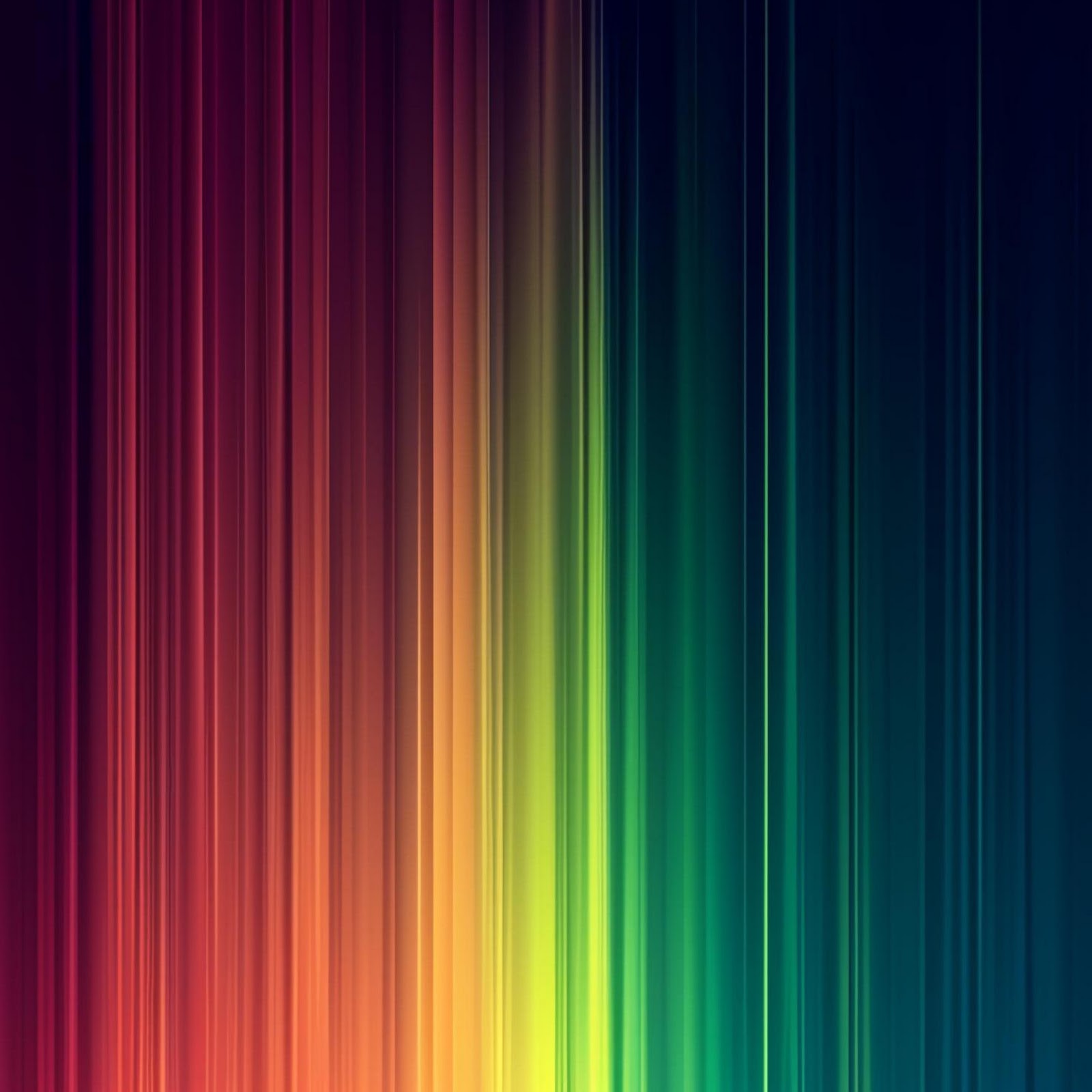 Download Vibrant Rainbow Light Beams 2K iPhone
