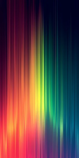 Vibrant Rainbow Light Beams 2K iPhone Wallpaper Background