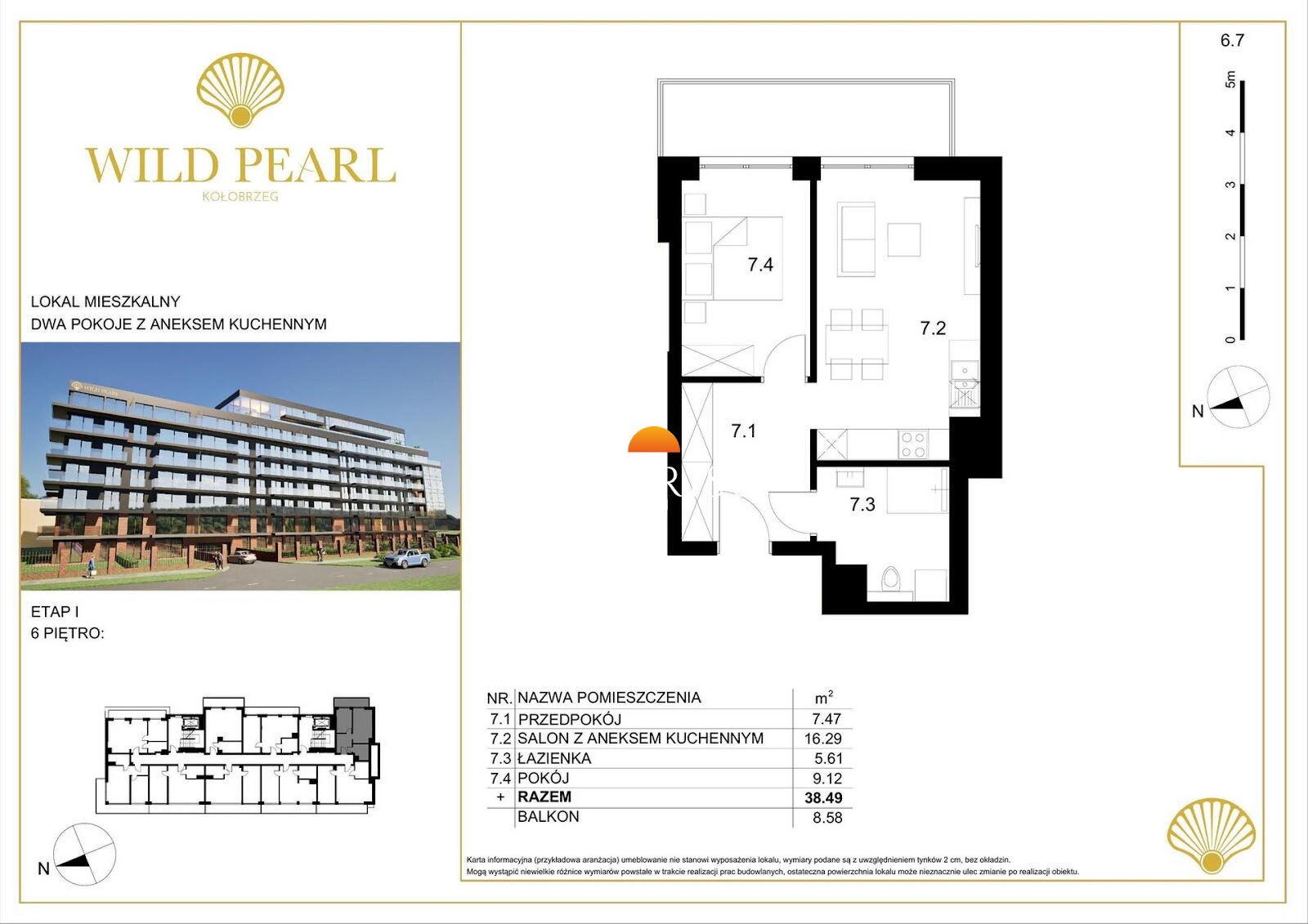 Wild Pearl – apartament premium w Kołobrzegu — zdjęcie 2