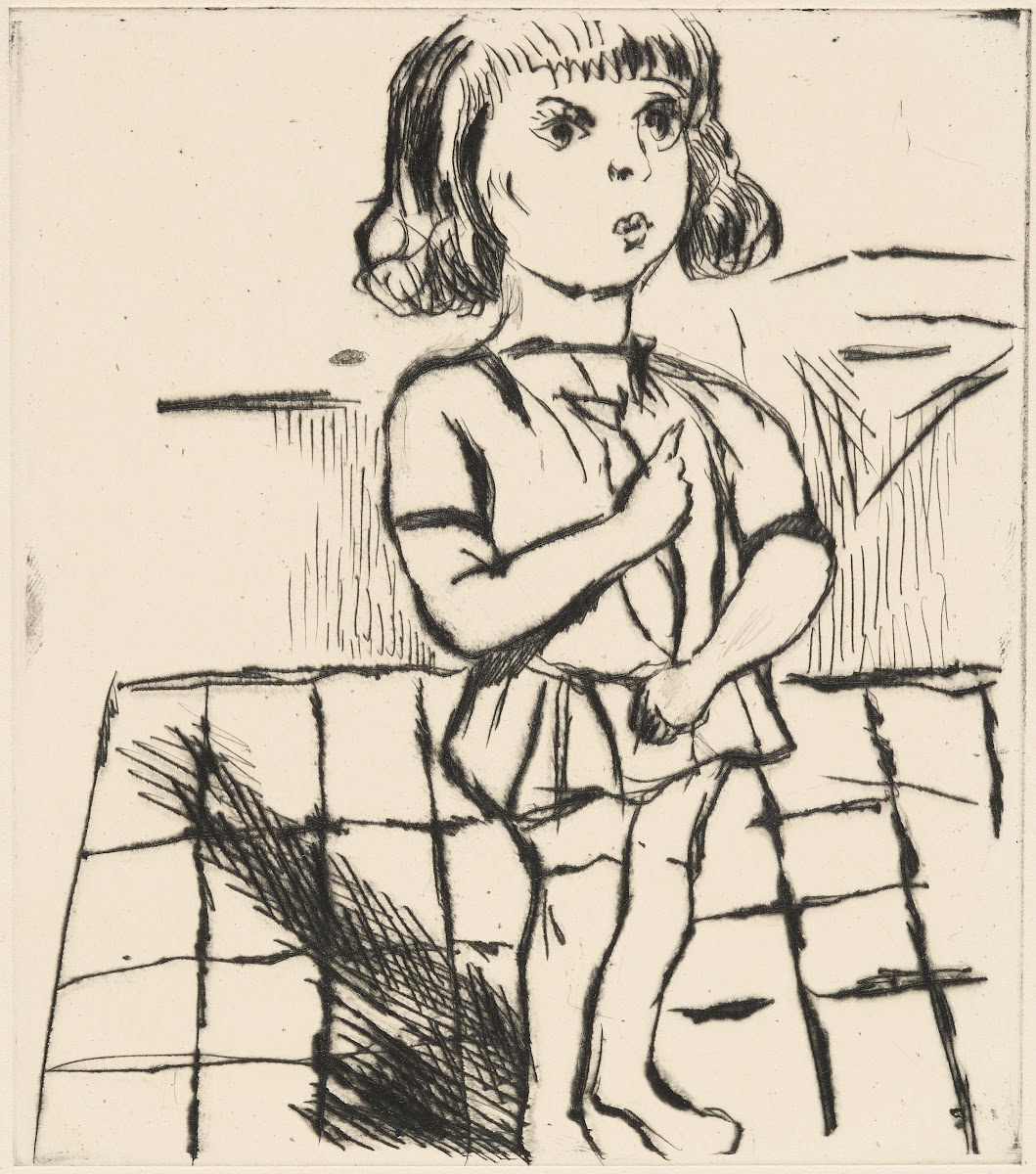 Stehendes Mädchen 1922 1928