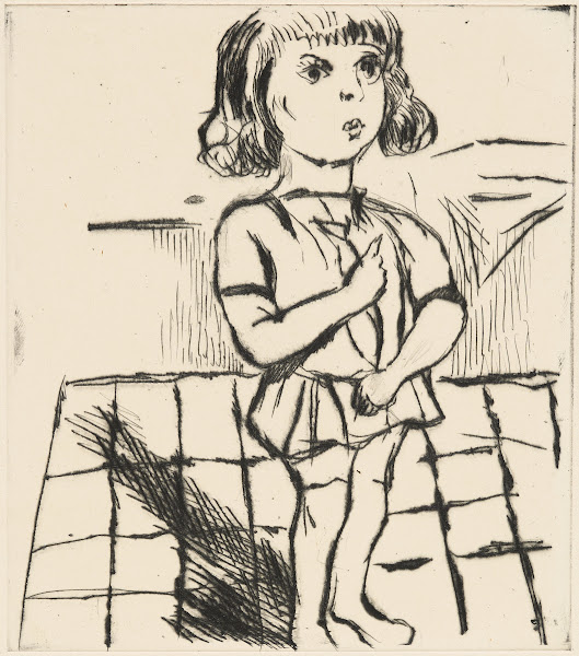 Stehendes Mädchen 1922 1928
