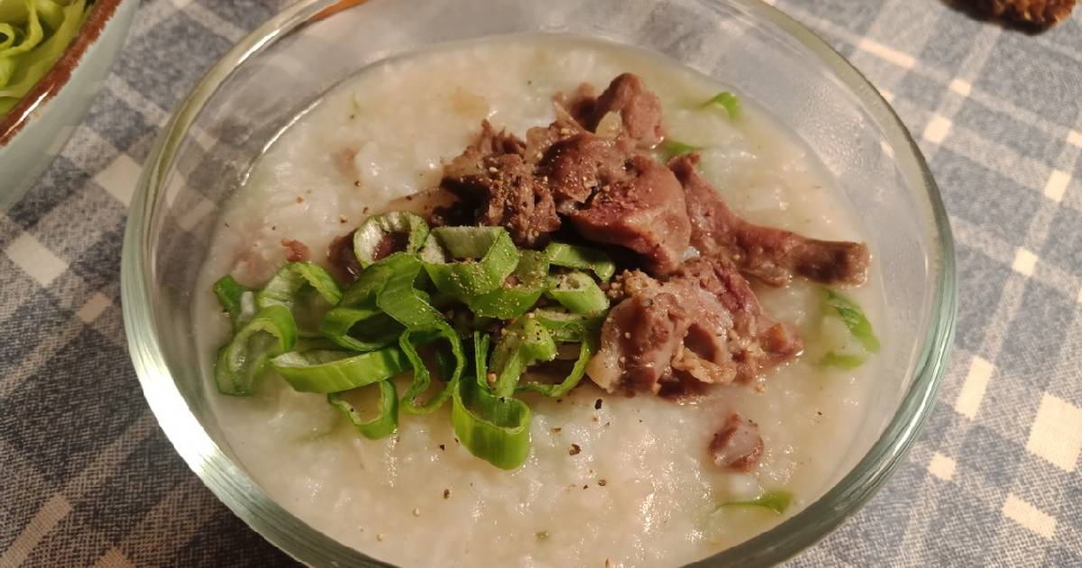Cháo tim lợn
