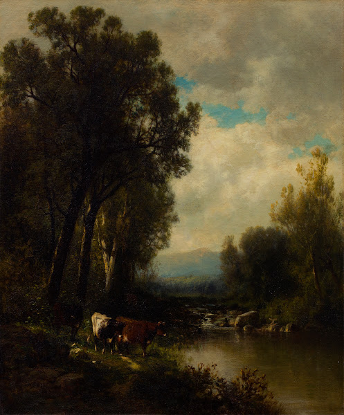Cattle on the River 1880