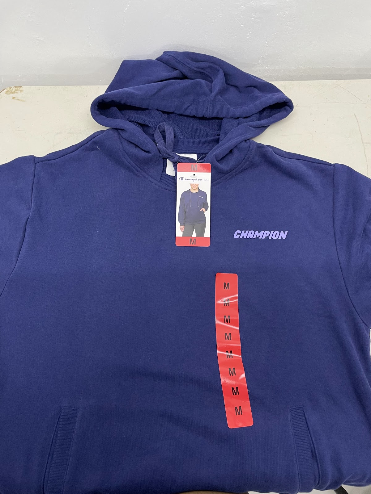 Champion Hoodie Blue M #2217