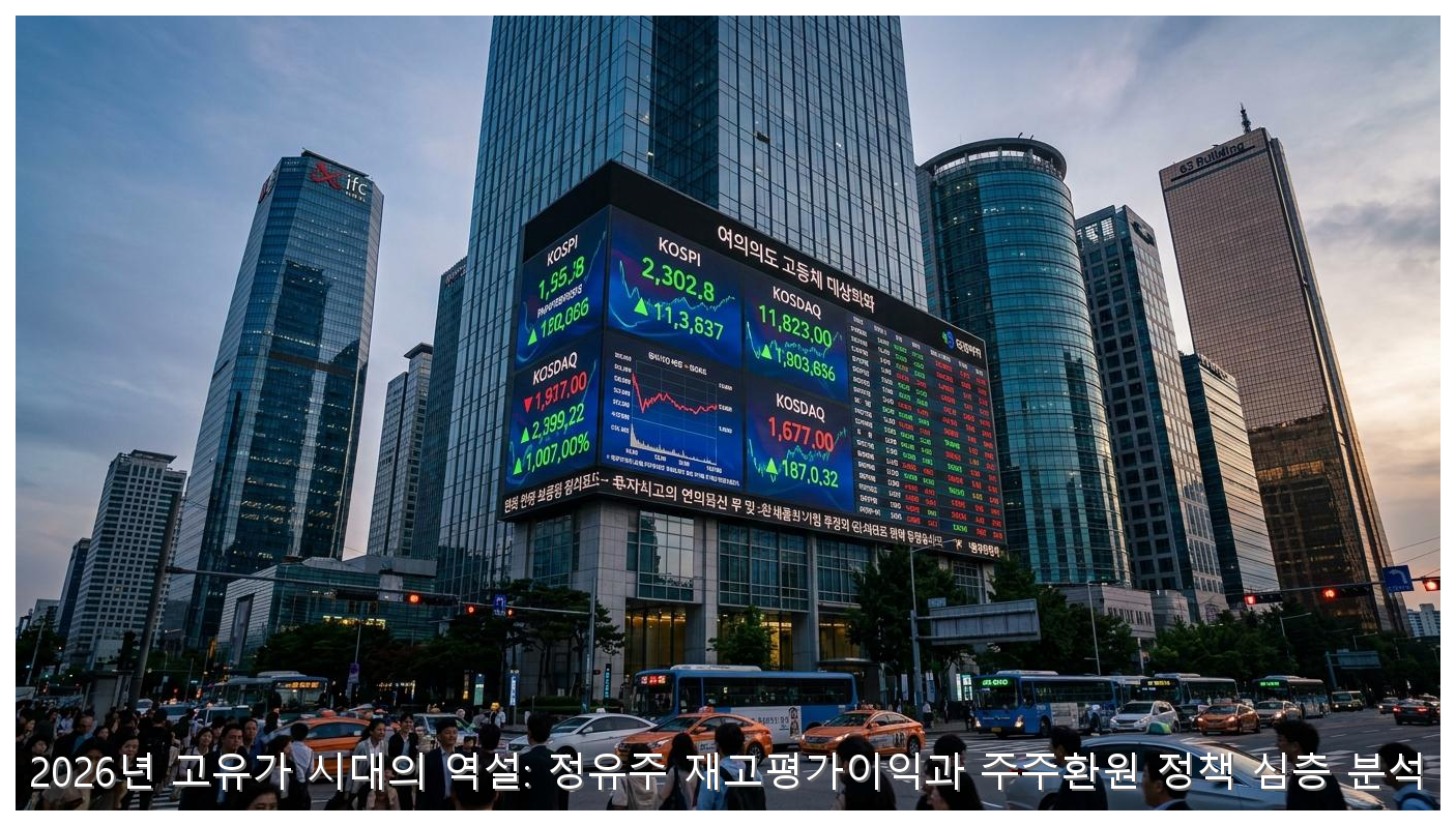 2026년 고유가 시대의 역설: 정유주 재고평가이익과 주주환원 정책 심층 분석 핵심 안내 및 분석 인포그래픽 (7)