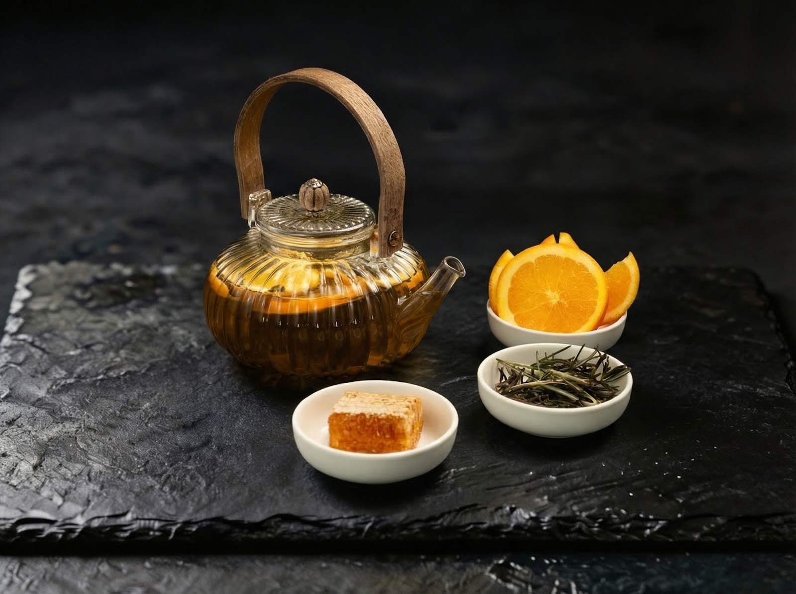Orange Tea dish