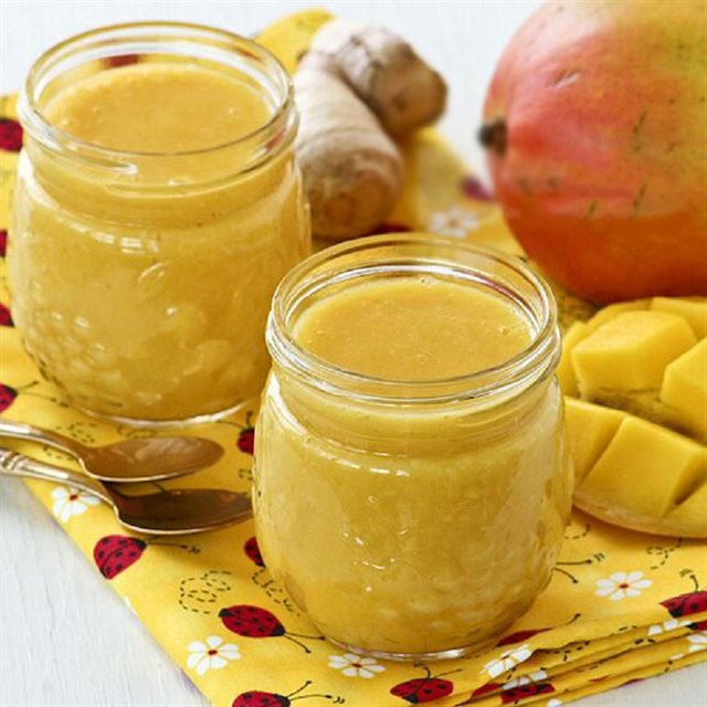 Sinh Tố Xoài Gừng