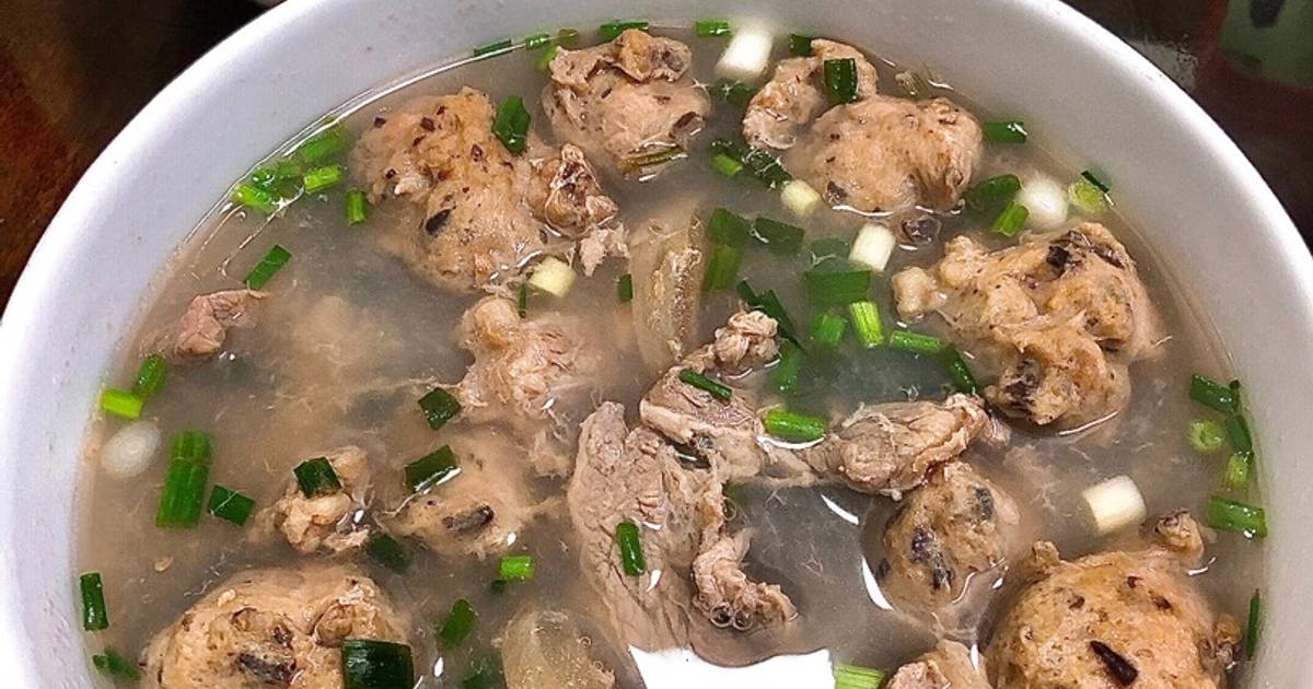 Canh Sấu Nấu Mộc Và Thịt Bò