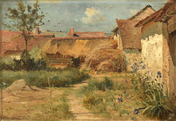 Jardin à Orainville 1891 1905
