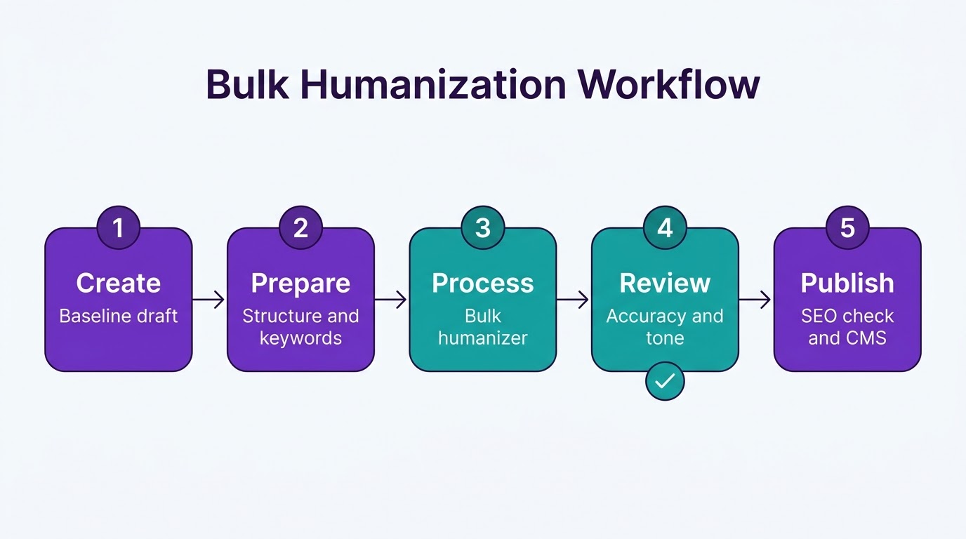 Automated API pipeline from content database to CMS publication with quality control and editorial review
