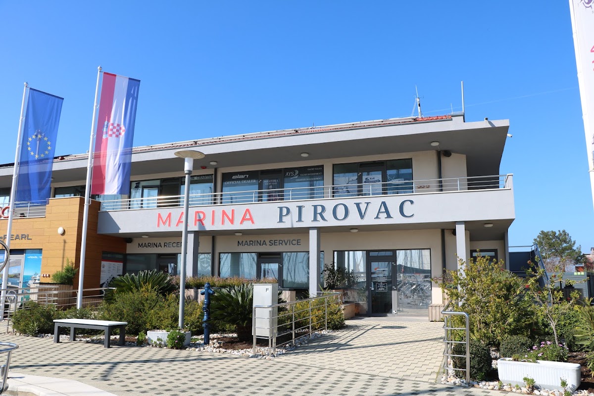 KEK Yachting base building at Marina Pirovac