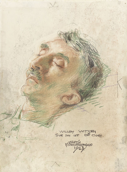 Willem Witsen op zijn doodsbed 1923